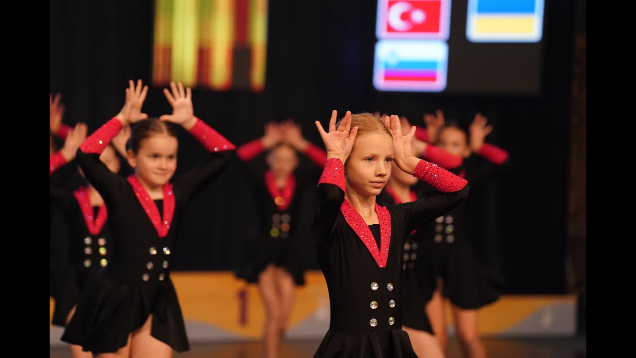 TEAL-JAZZ DANCE, CHILDREN FORMATIONS, IDO European Championships Slovenia