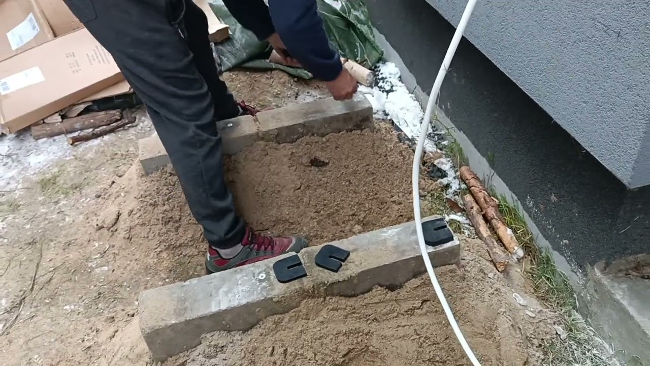 Bufor plus montaż pompy ciepła Pro-Energy 13kw Początek