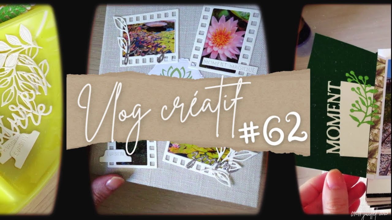 VLOG #62 JE TERMINE ENFIN MON ALBUM CLASSEUR (ou pas !) #studiovlog