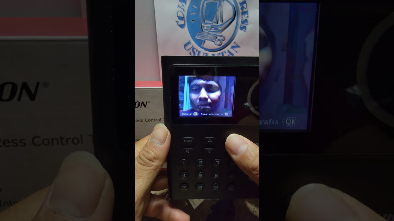 Cambiar rostro o huella HIKVISION #biometricid 