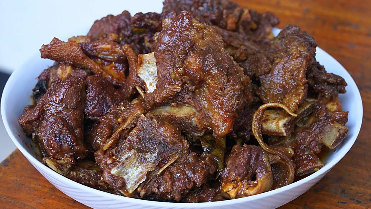 Tanpa santan.. resep daging kambing kecap yang empuk ,enak,pedas | seluruh keluarga menyukainya