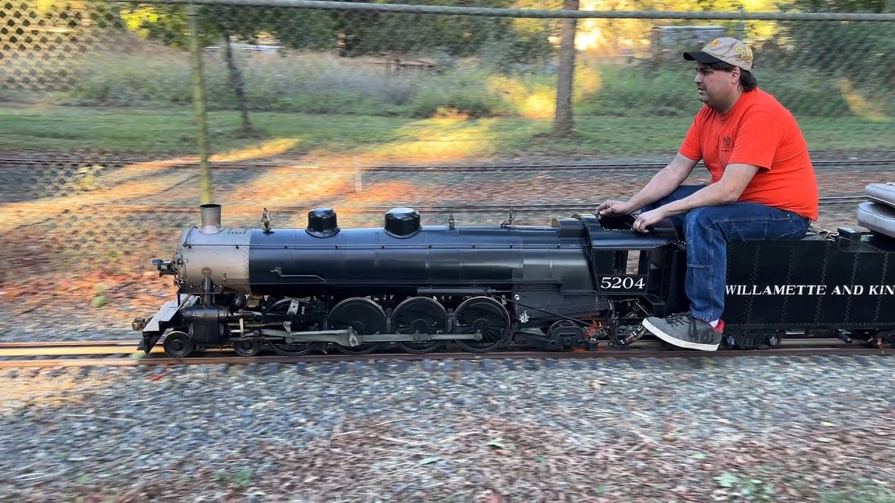 Around the Track at the Sacramento Valley Live Steamers 2024 Fall Meet