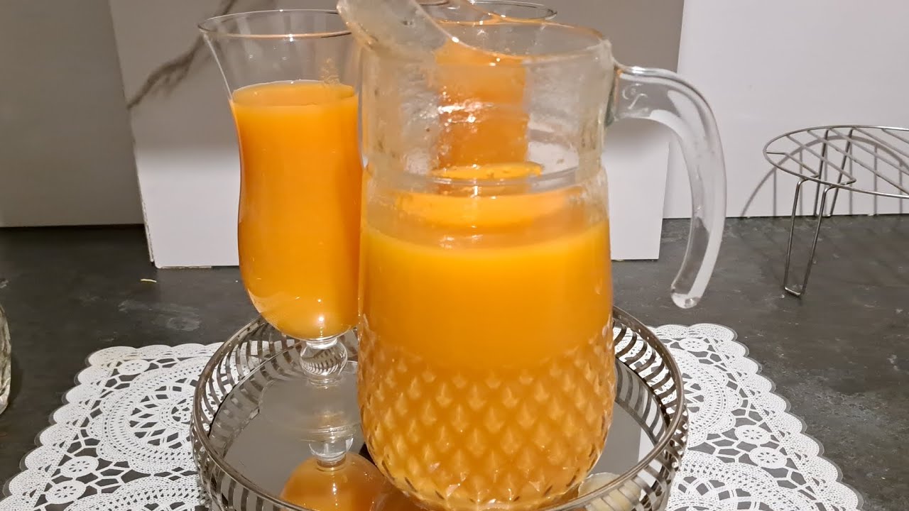 عصير البرتقال الصحي والمنعش😋😍