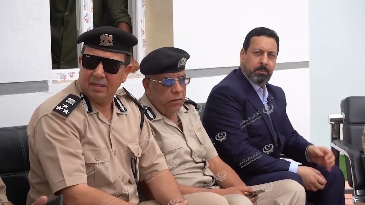 مديرية أمن البيضاء تفتتح مبنى قسم التدريب. LCNA