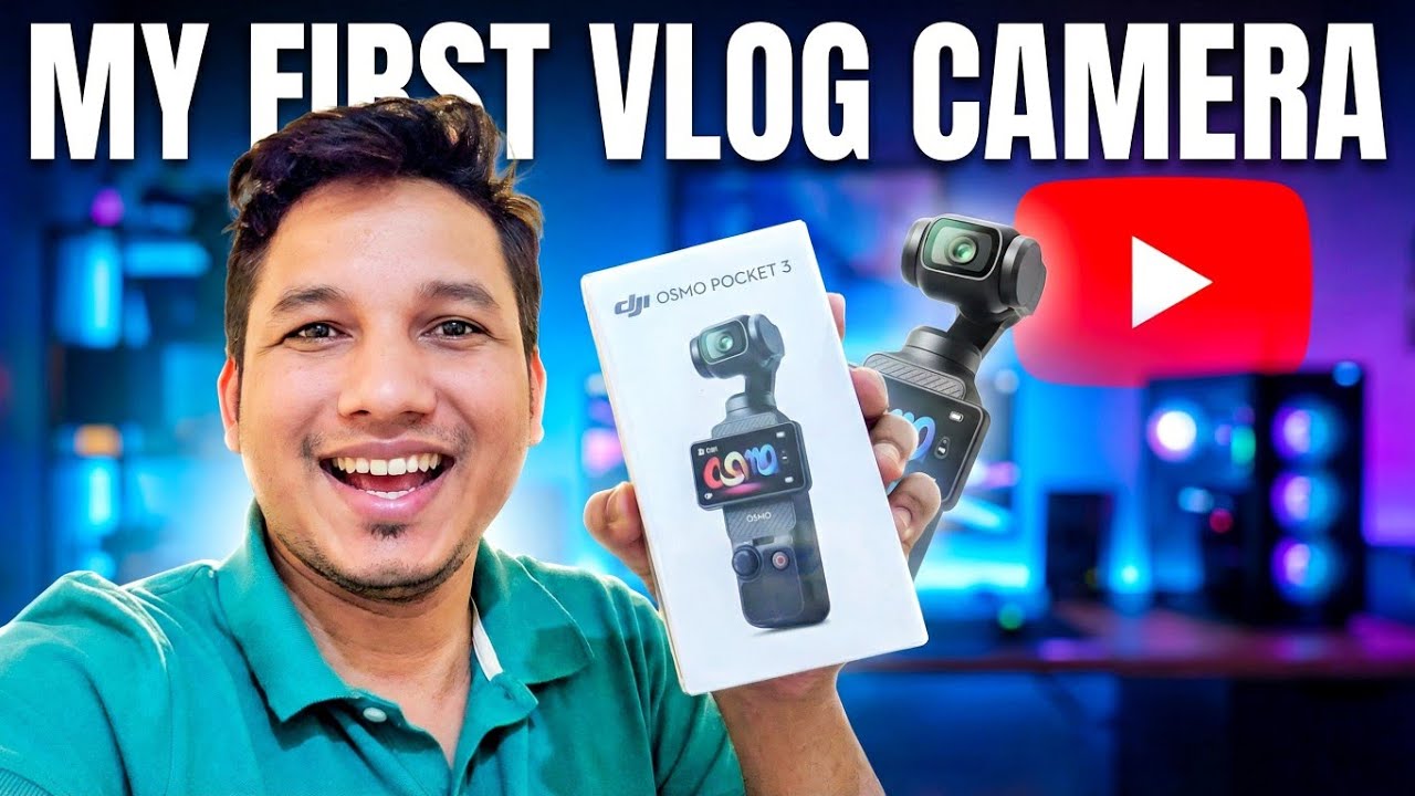 My First Vlogging Camera🥰। DJI Osmo Pocket 3 Review in Bangla