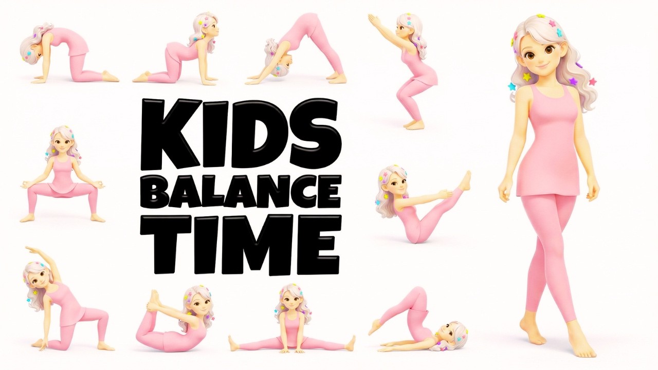 Balance Yoga For Kids | 9 Minutes Exercise For Kids | Yoga For Health