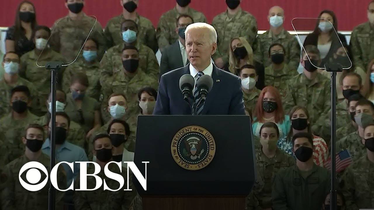 Biden meeting with U.K. Prime Minister Boris Johnson ahead of G-7 summit