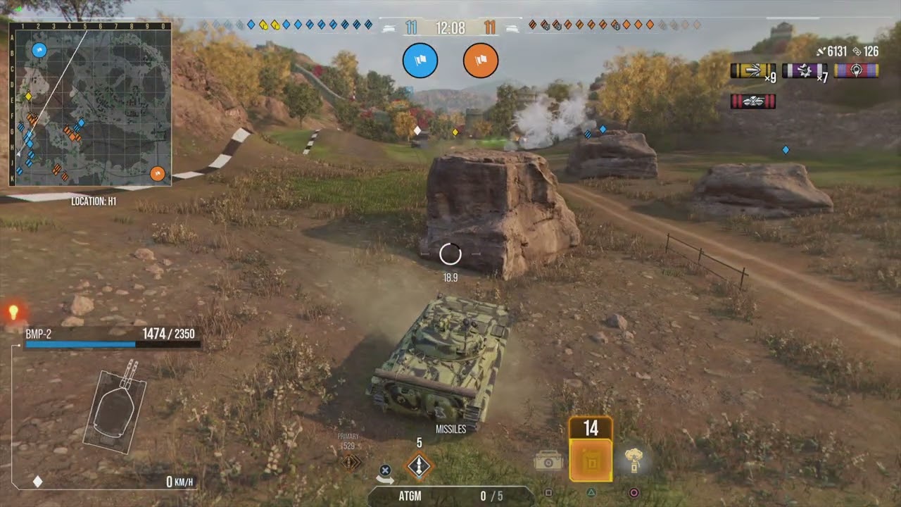 WoT Console | Cold War | BMP-2 | 12,303DMG 5 Kills