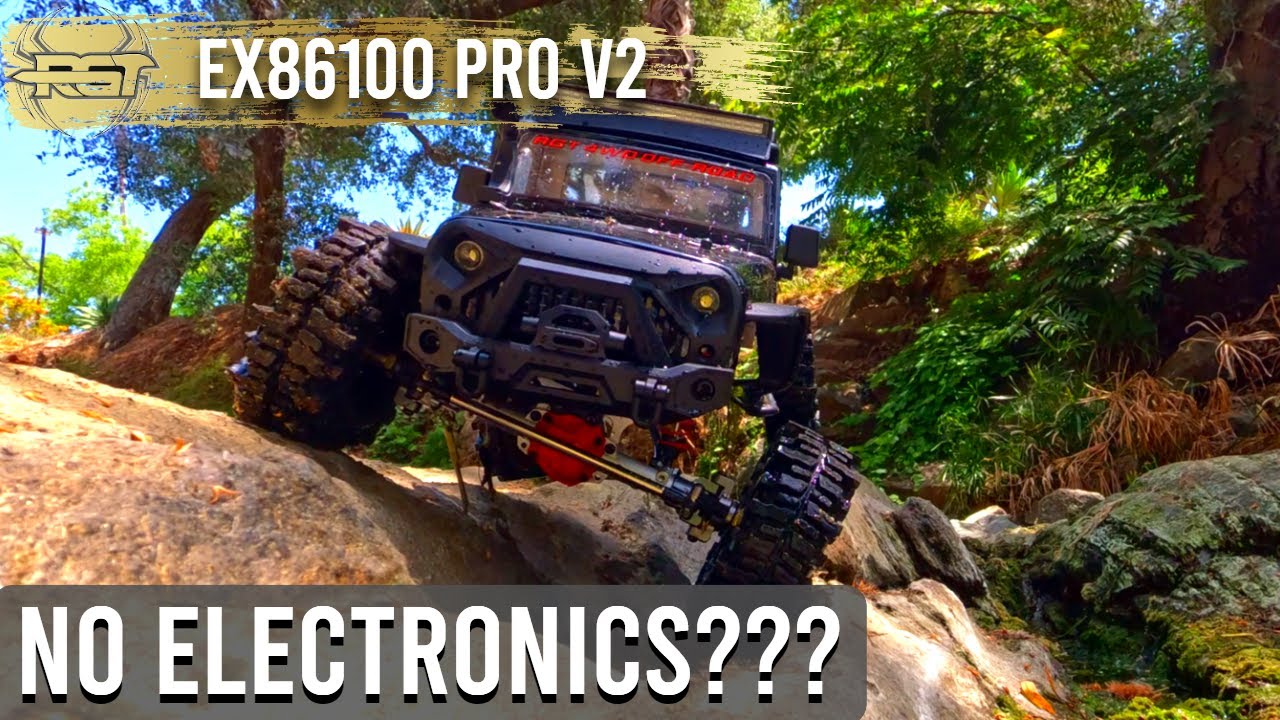 RGT EX86100 Pro V2 No Electronics RC Upgrades - Can We Make It Crawl?