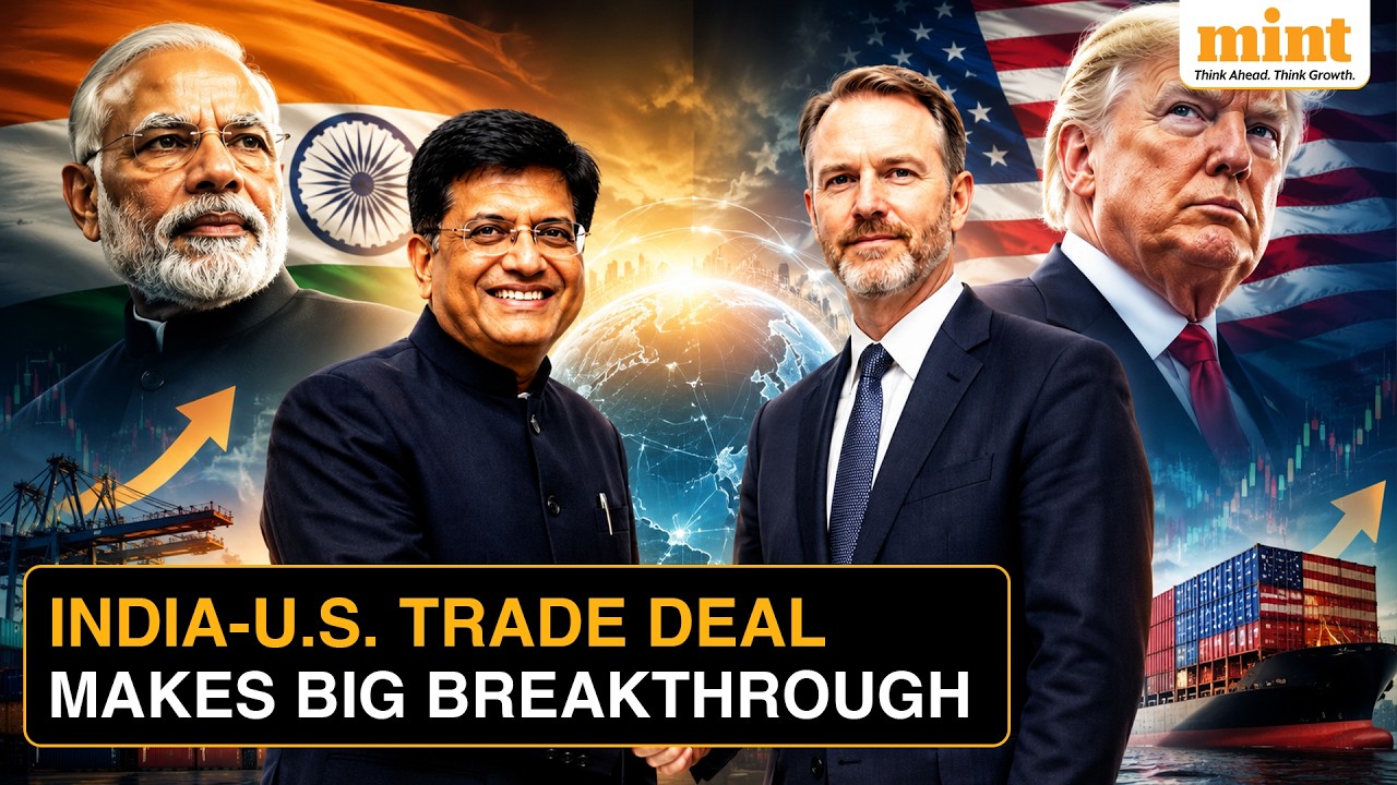 India-US Trade Deal Sees 'Substantial Progress' | Piyush Goyal, Jamieson Greer Push Mission 500