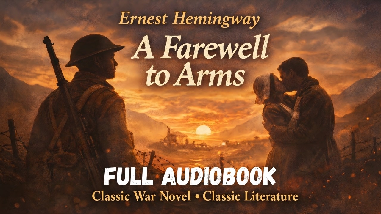 A Farewell to Arms – Full Audiobook | Ernest Hemingway | World War I Novel | Best Sleep Audiobook