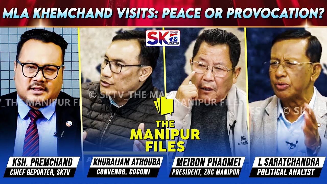 "MLA KHEMCHAND VISITS: PEACE OR PROVOCATION?" on "THE MANIPUR FILES" [09/12/25] [LIVE]