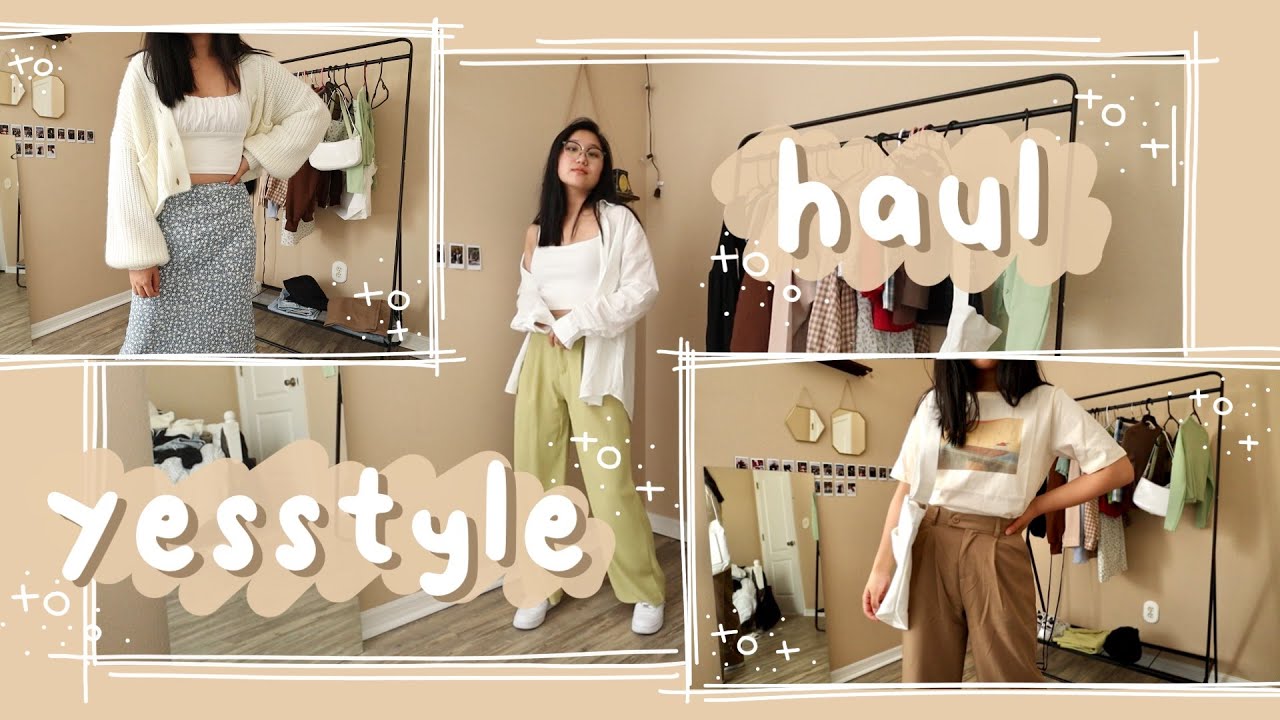HUGE $300+ summer yesstyle haul | y2k, early college vibes, slightly preppy, and more!