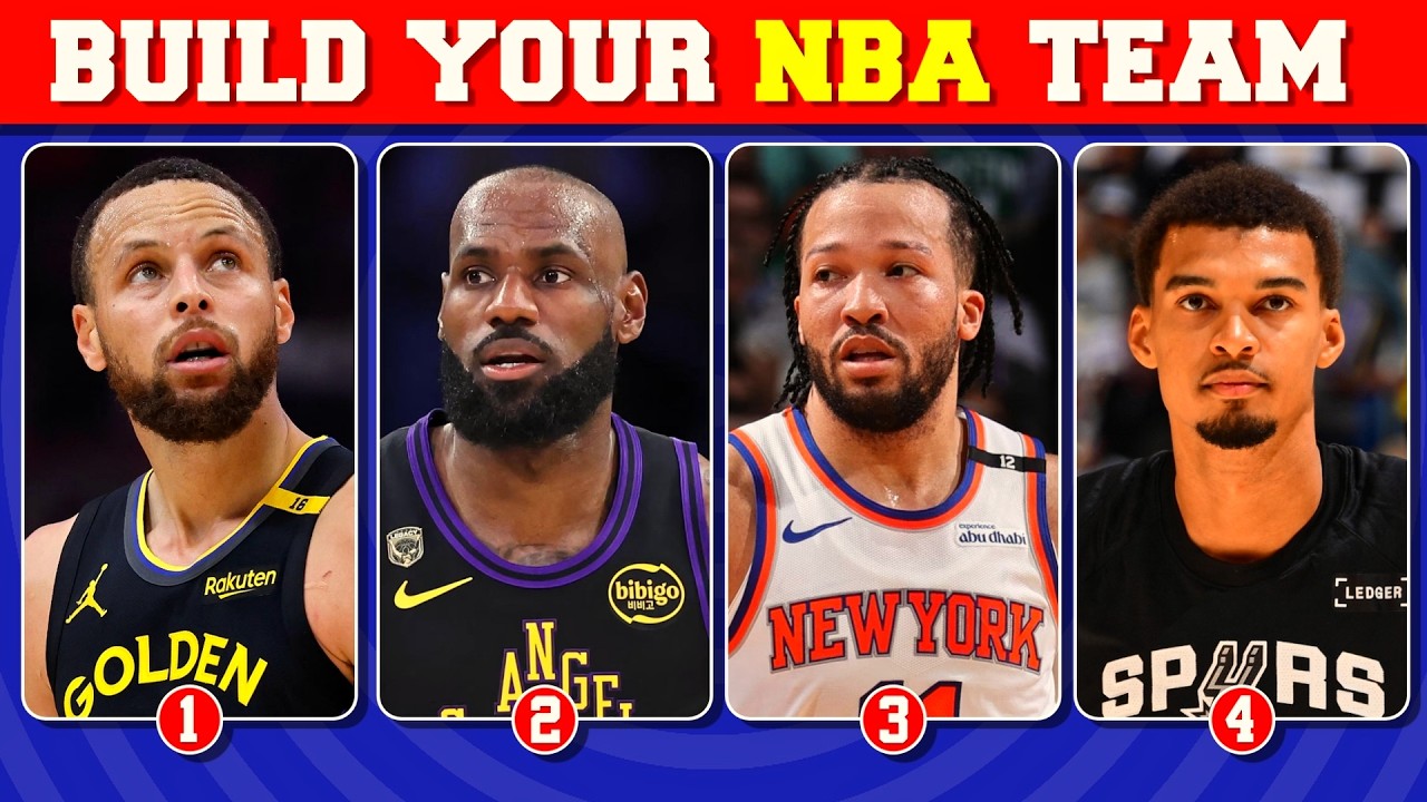 Build Your Ultimate NBA Team!