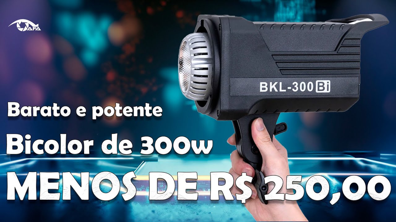 Refletor led BKL 300 Bi - 300 wats por menos de R$ 250,00