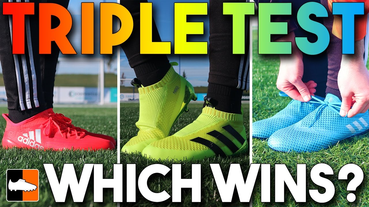 Triple Test - adidas Speed of Light: Messi Pureagility, Purecontrol & X16.1 Boot Review
