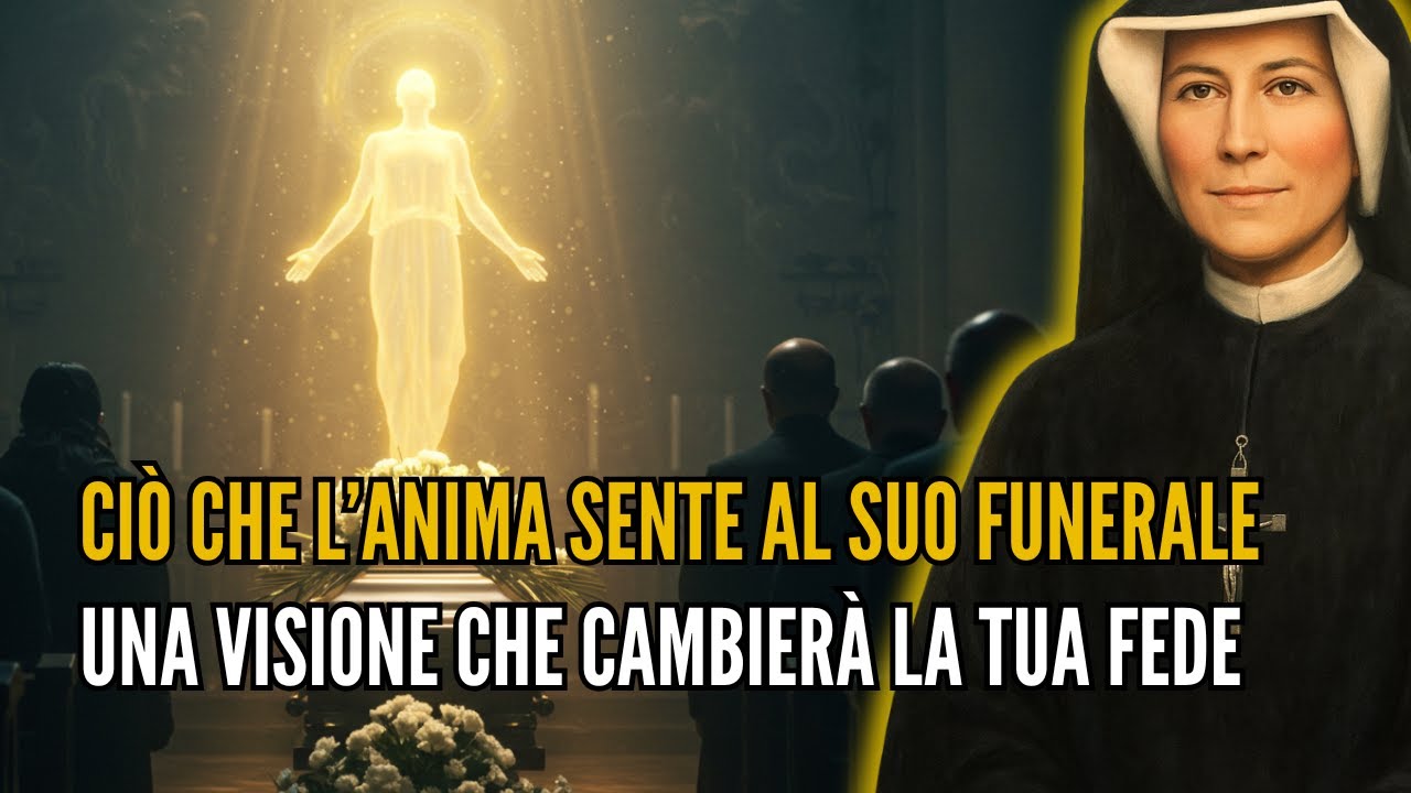 Santa Faustina rivela: ciò che l’anima sente e vede al momento del suo funerale – pochi lo sanno