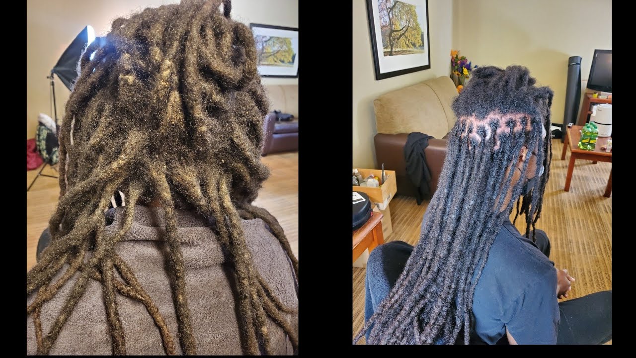 JIMMY DID IT AGAIN WITH HIS AMAZING LOC AND SCALP DETOX.