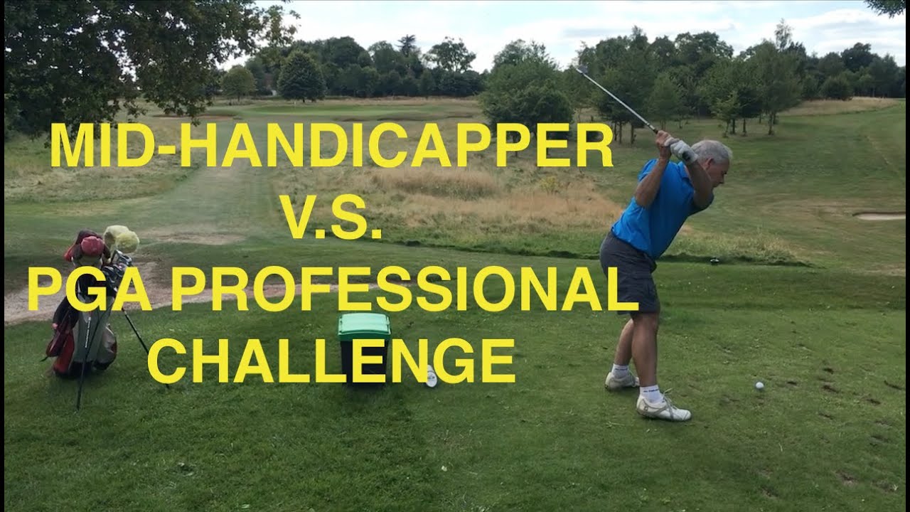 Mid Handicapper v.s.  Pro Challenge | Redlibbets Course Vlog PART 1
