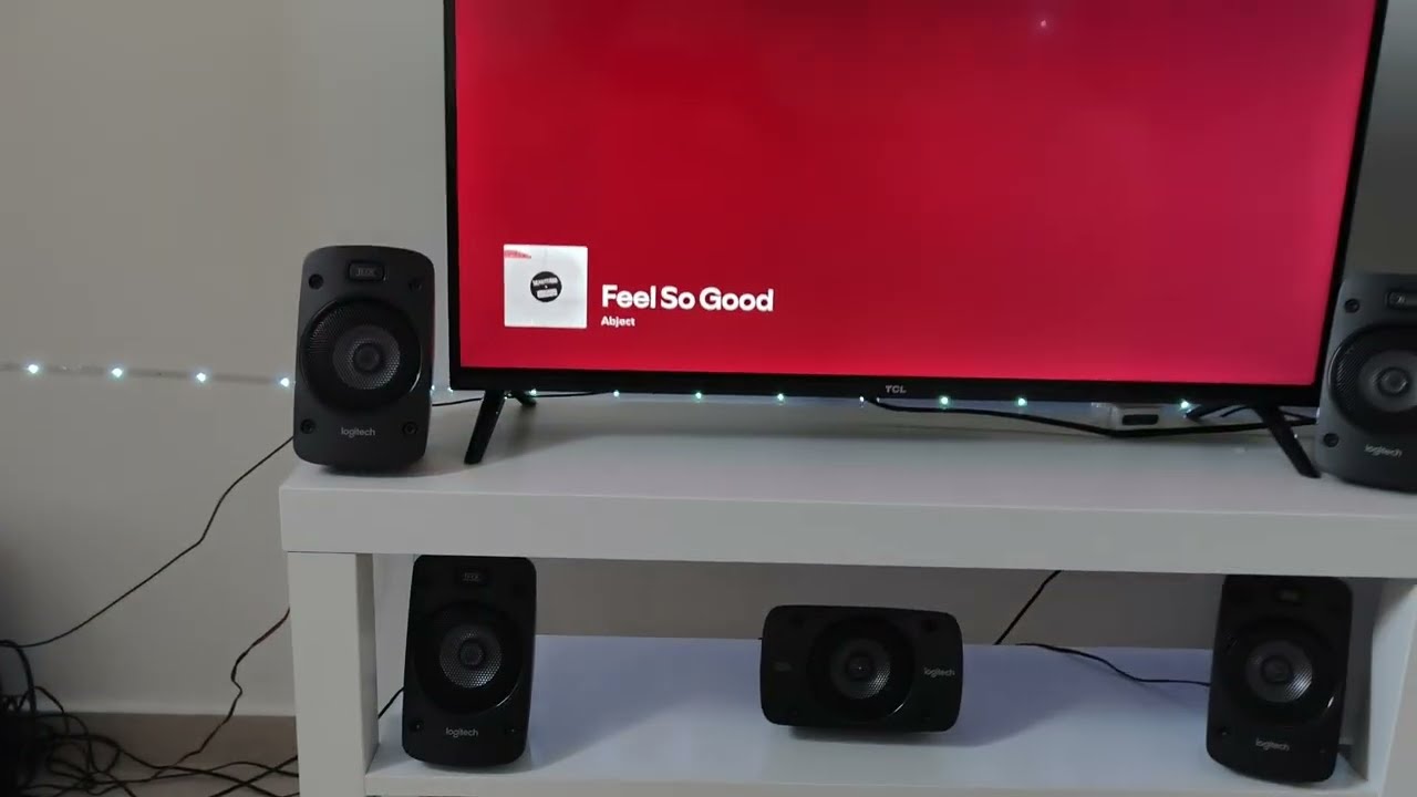 Logitech z906 hardstyle test (4k, 60 fps)