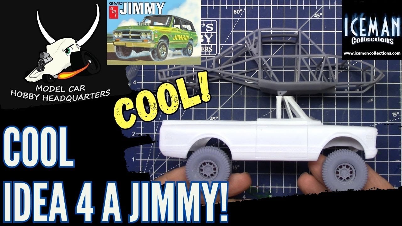Mocking Up The AMT GMC JIMMY Model Car Kit Ep.339