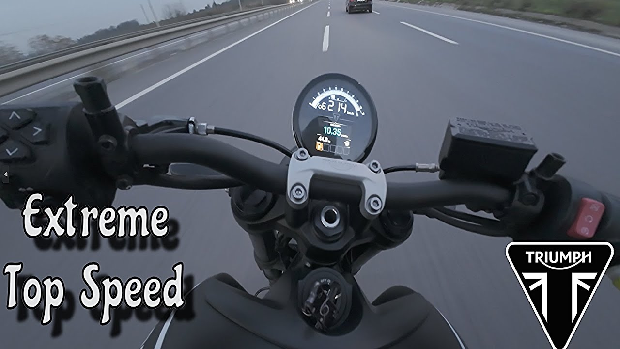 Triumph Trident 660 Top Speed & Acceleration I Trident 660 Performans Testi S&uuml;r&uuml;ş&uuml;