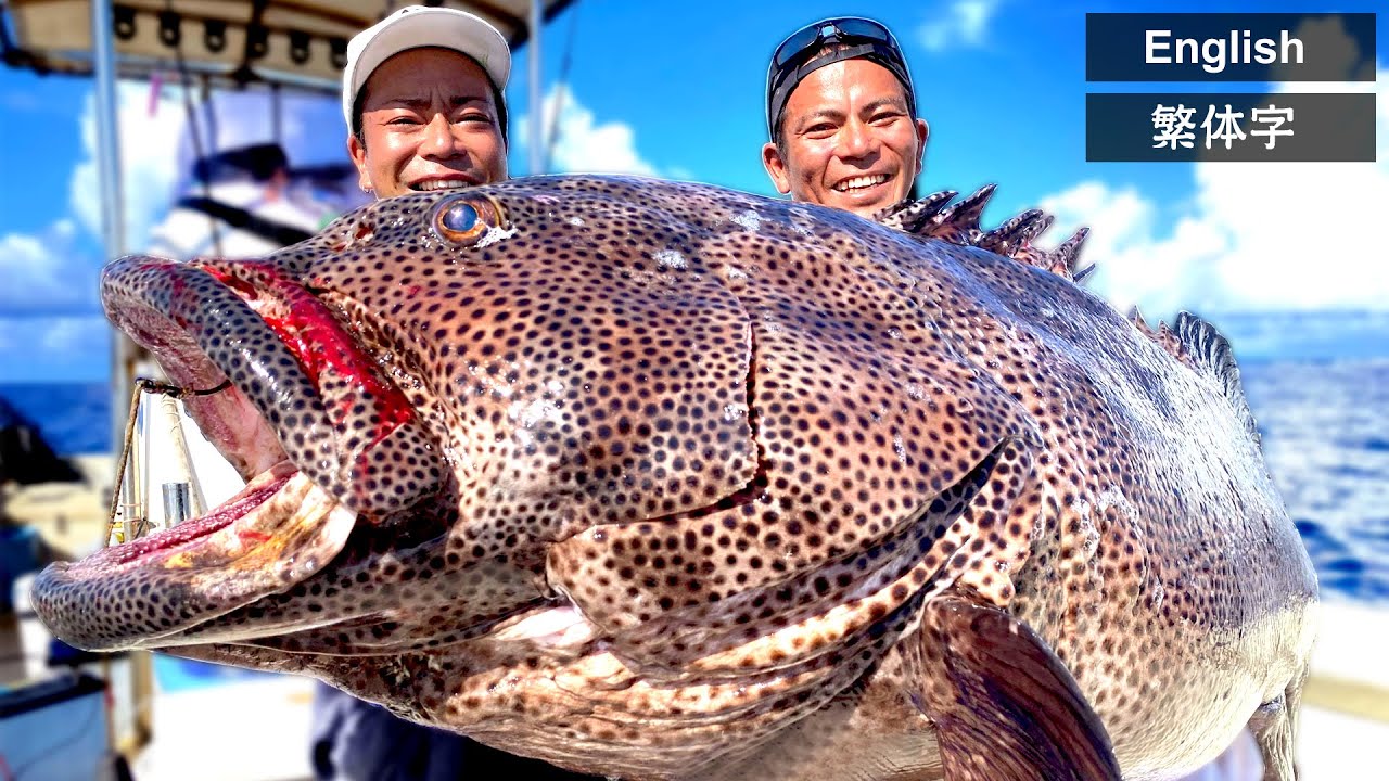 50kgの巨大ハタとの死闘【アーラミーバイ】100LB GIANT GROUPER