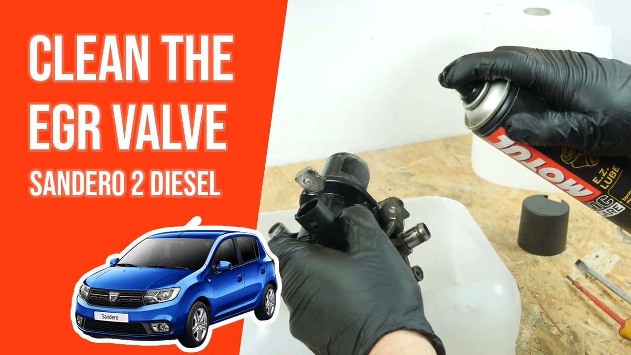 How to clean the EGR valve Sandero mk2 1.5 dCi ♻️