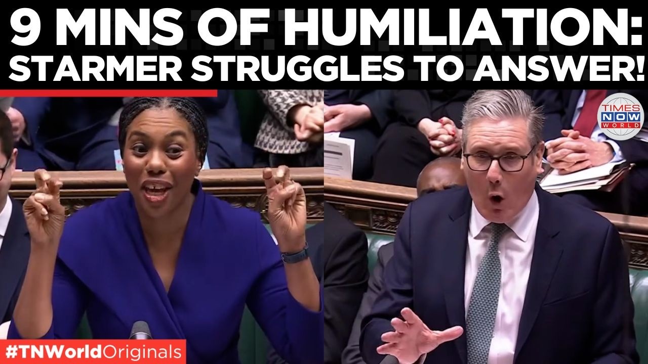 WATCH: The Moment Kemi Badenoch DESTROYED Keir Starmer at PMQs.