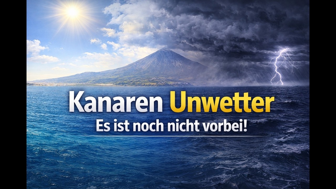 Kanaren Unwetter: Noch keine Entwarnung &ndash; das kommt jetzt auf uns zu