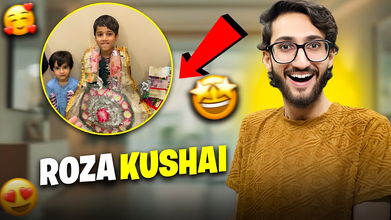 Bacho Ki Pehli Roza Kushai 😍| Sab Emotional Ho Gaye 