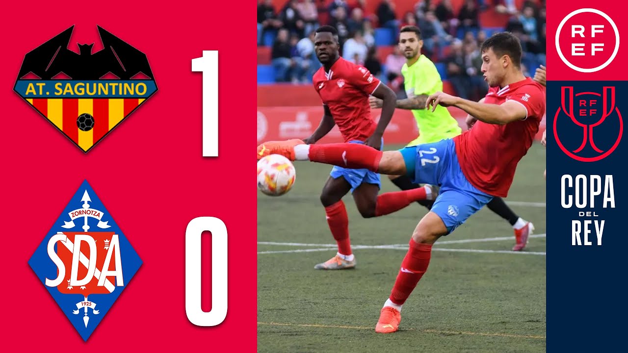 RESUMEN | Atlético Saguntino 1-0 SD Amorebieta | Copa del Rey | Primera Eliminatoria