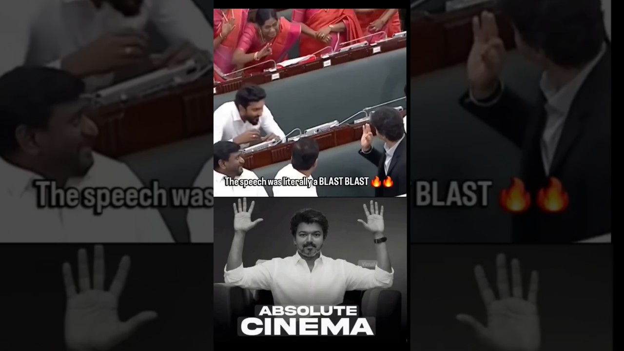 CM chair fixed for another 15 years? 😱 Thalapathy Vijay Assembly Speech#thalapathyvijay #shorts #...
