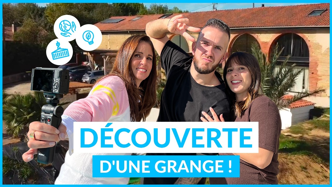 R&Eacute;NOVATION : Ils ont transform&eacute; une ancienne GRANGE en MAISON  (feat. Paul & D&eacute;borah) | &Eacute;co'Habitons