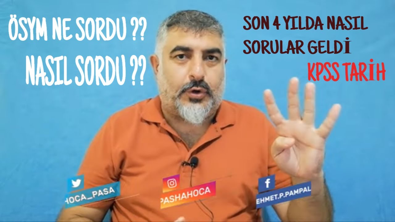 ÖSYM NE SORDU ?? NASIL SORDU ?? SON 4 YILDA ÇIKMIŞ SORULAR ( 4 )