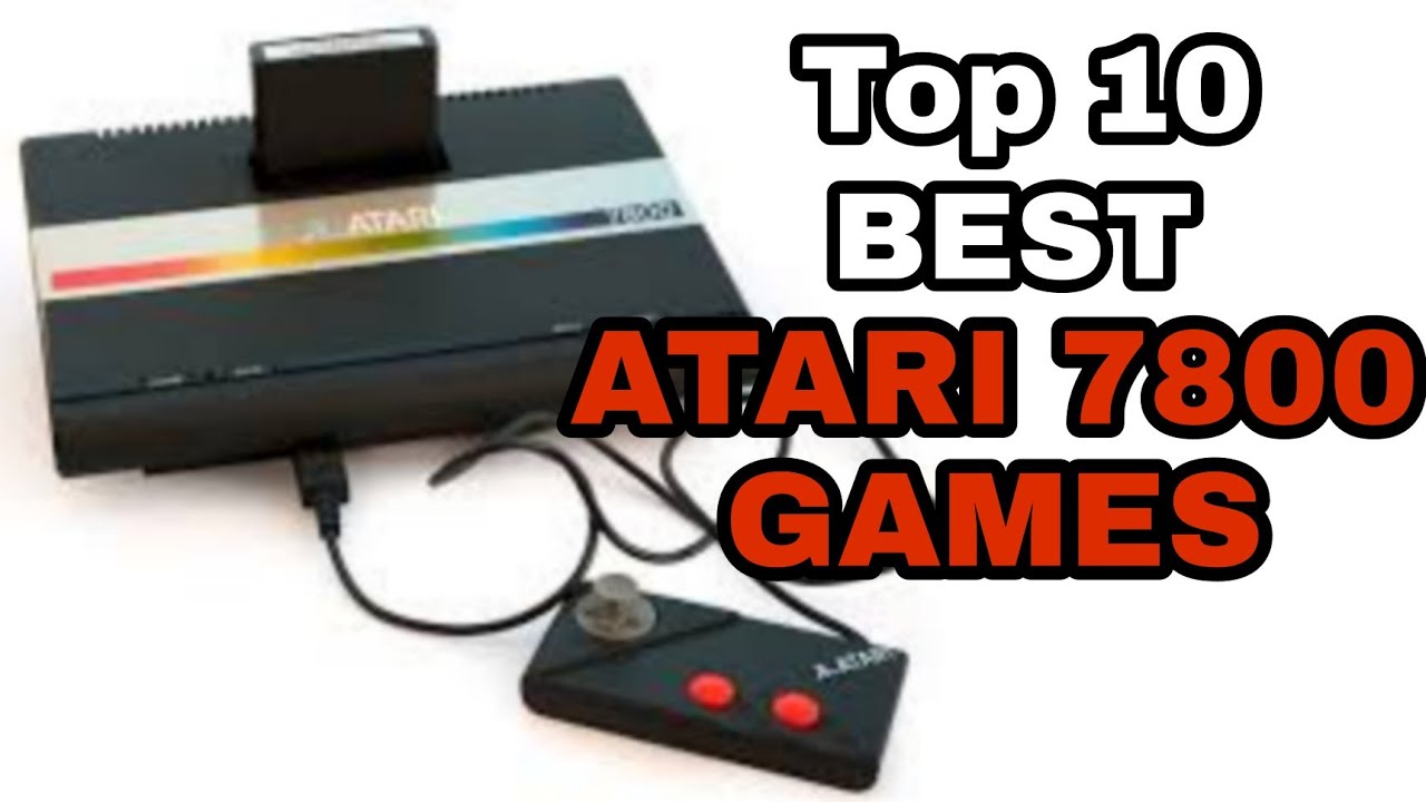 Os 10 Melhores Jogos do ATARI 7800