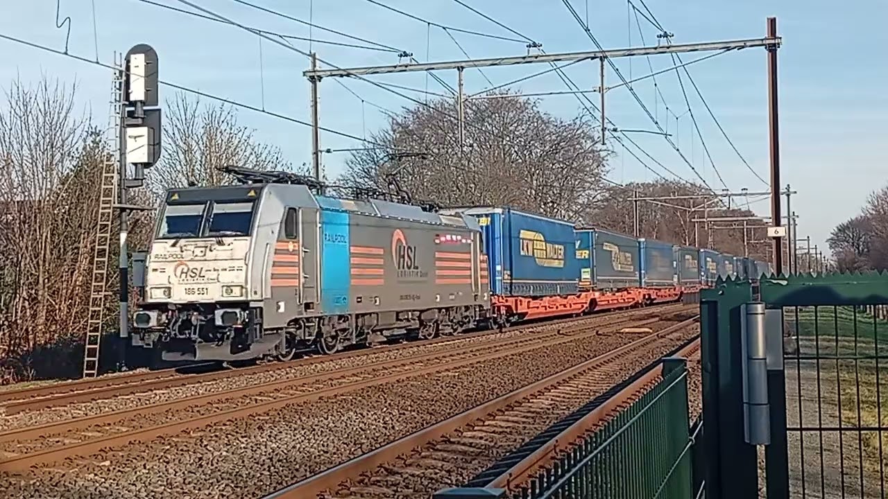  HSL 186 551 Rzepin shuttle uit Amf ri Ut ri Tbi
