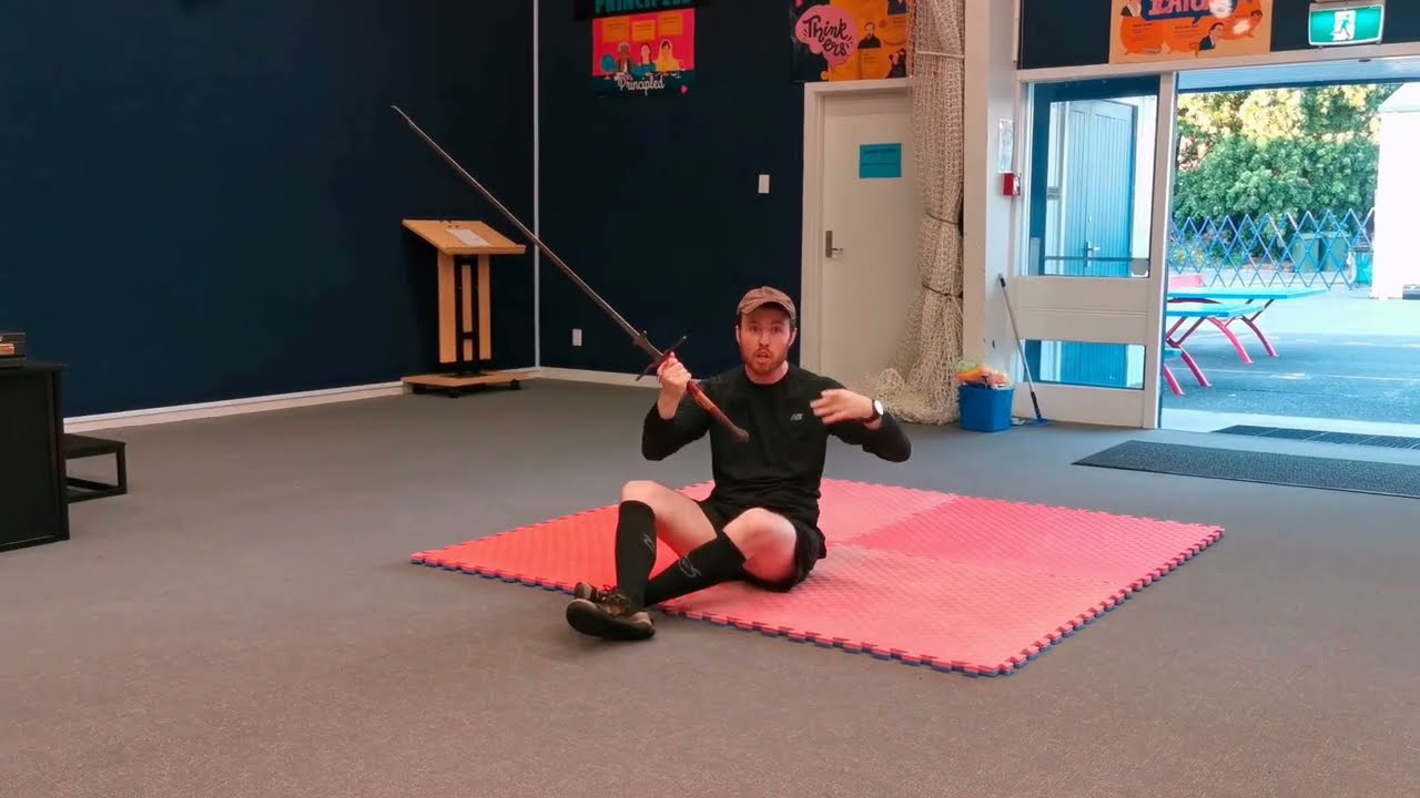 Hema fall practice Auckland Sword and Shield 