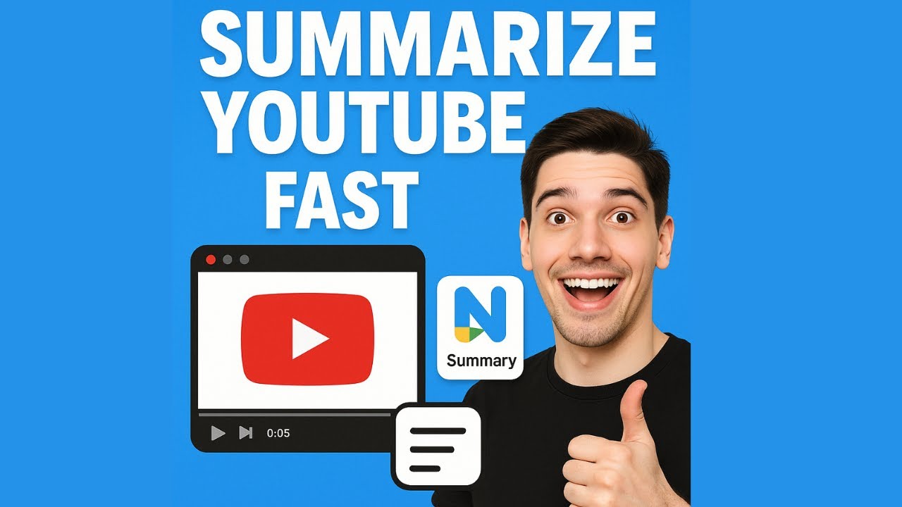 How to Summarize YouTube Videos Fast with NotebookLM