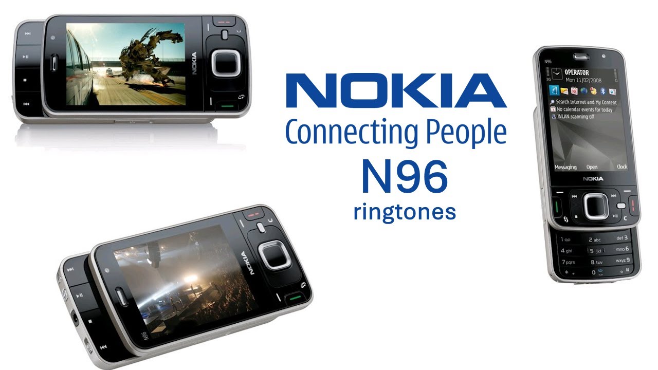 Sounds of Nokia N96: ringtones and alarms (HQ)