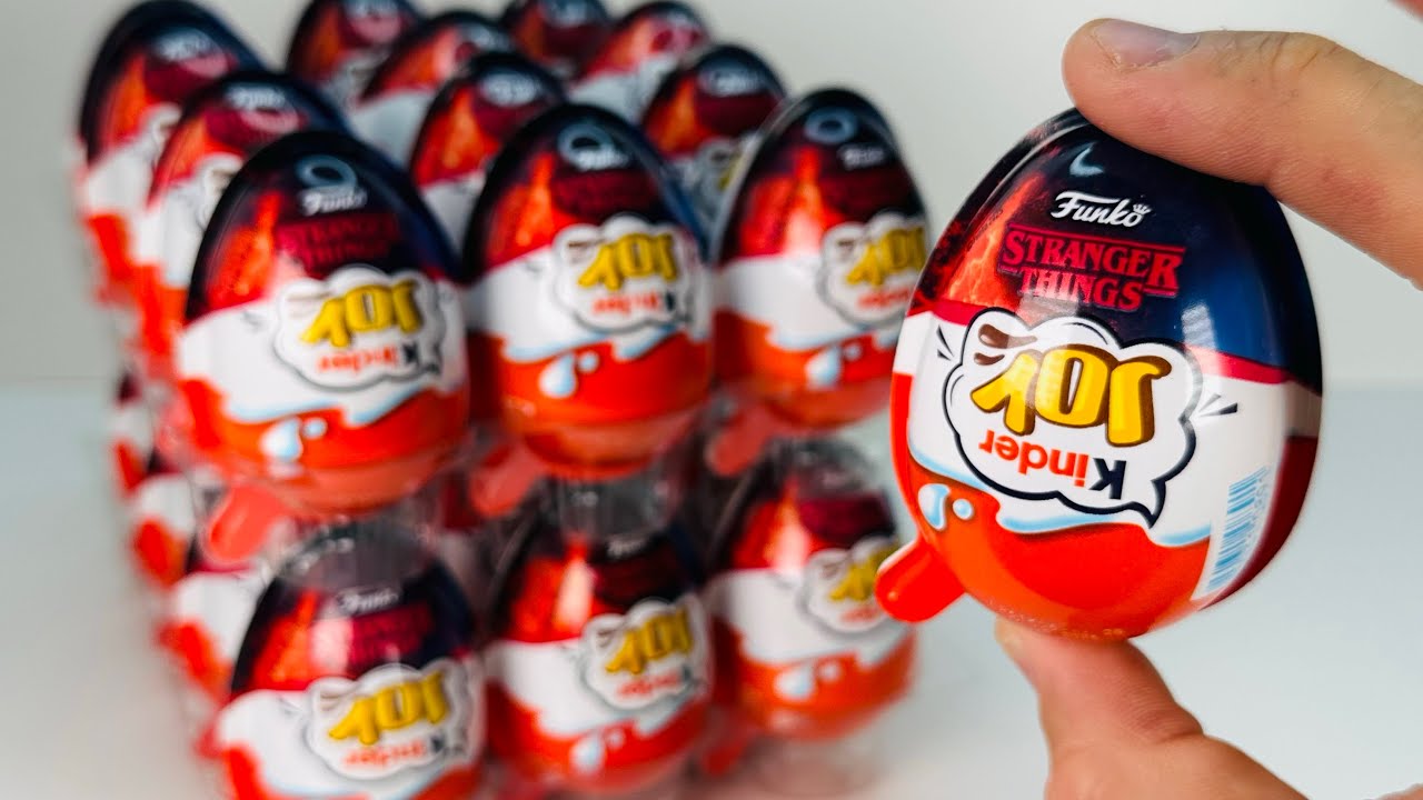 Kinder Joy STRANGER THINGS Unboxing Part 2. Новый Киндер Джой.Очень Странные Дела 25/26 Выпуск 2