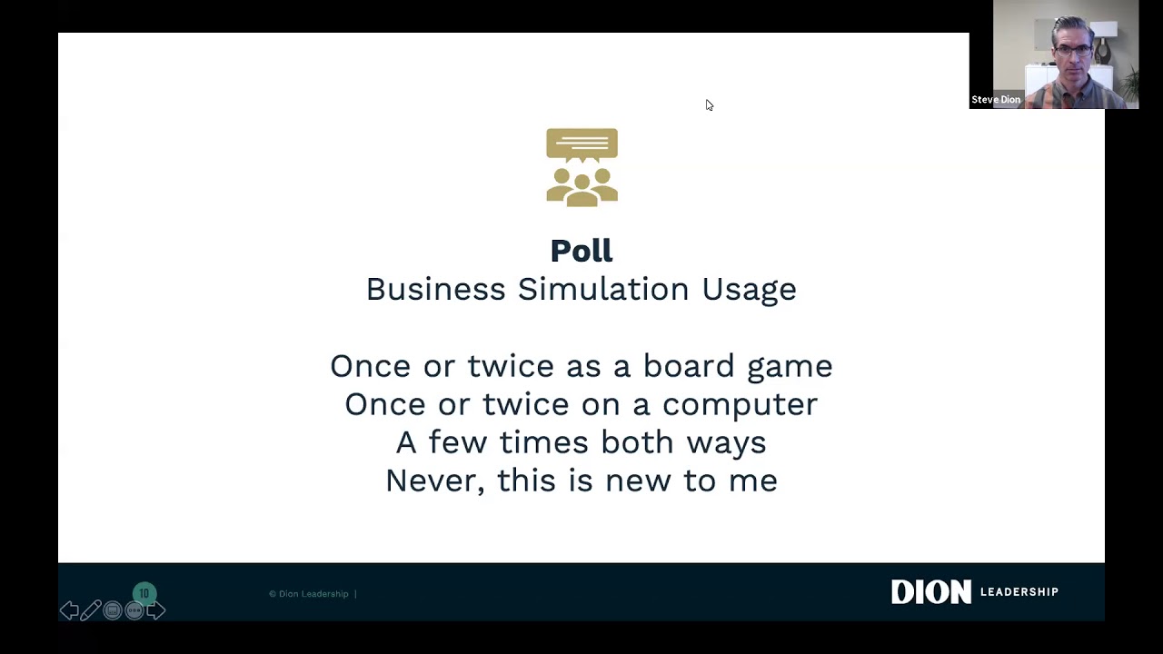 Business Simulations: A Live Demonstration - WEBINAR