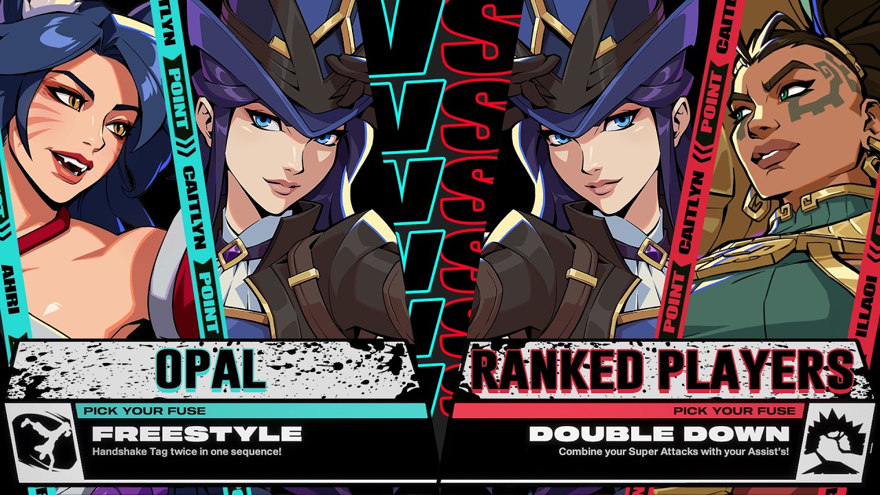 Opal (Caitlyn / Ahri) vs Ranked Players - 2XKO