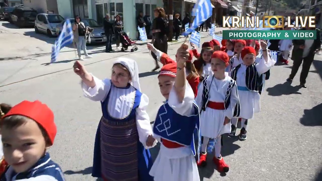 Ο εορτασμός της 25ης Μαρτίου στη Φαρκαδόνα