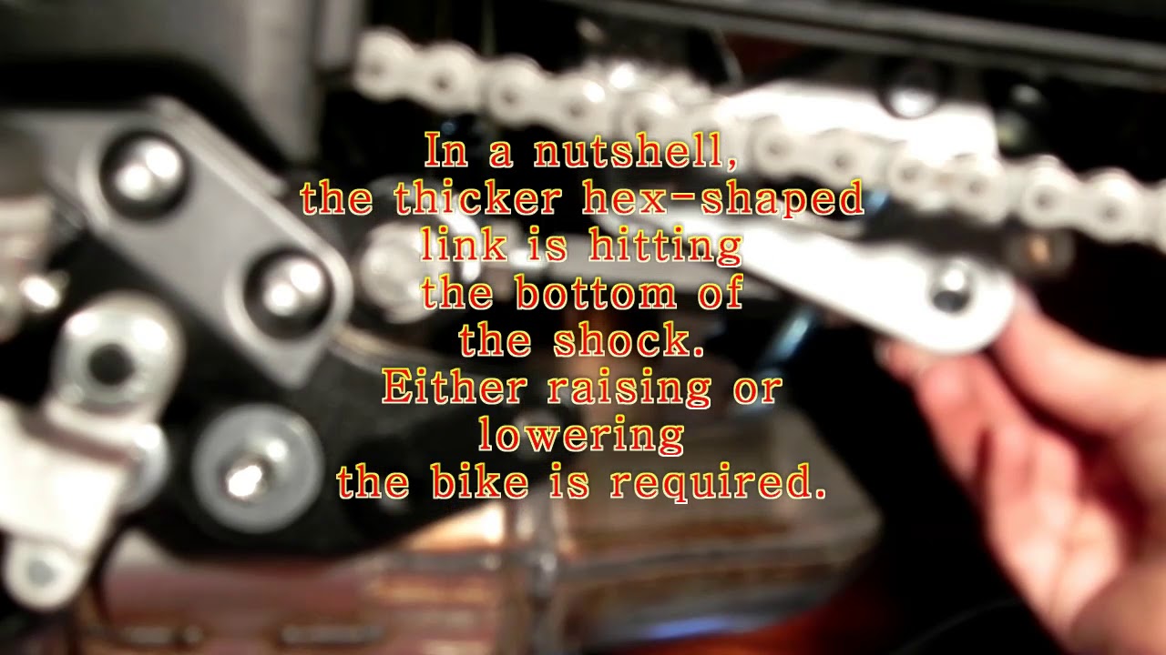 Installing Lowering Link 2018 Suzuki V-Strom 1000