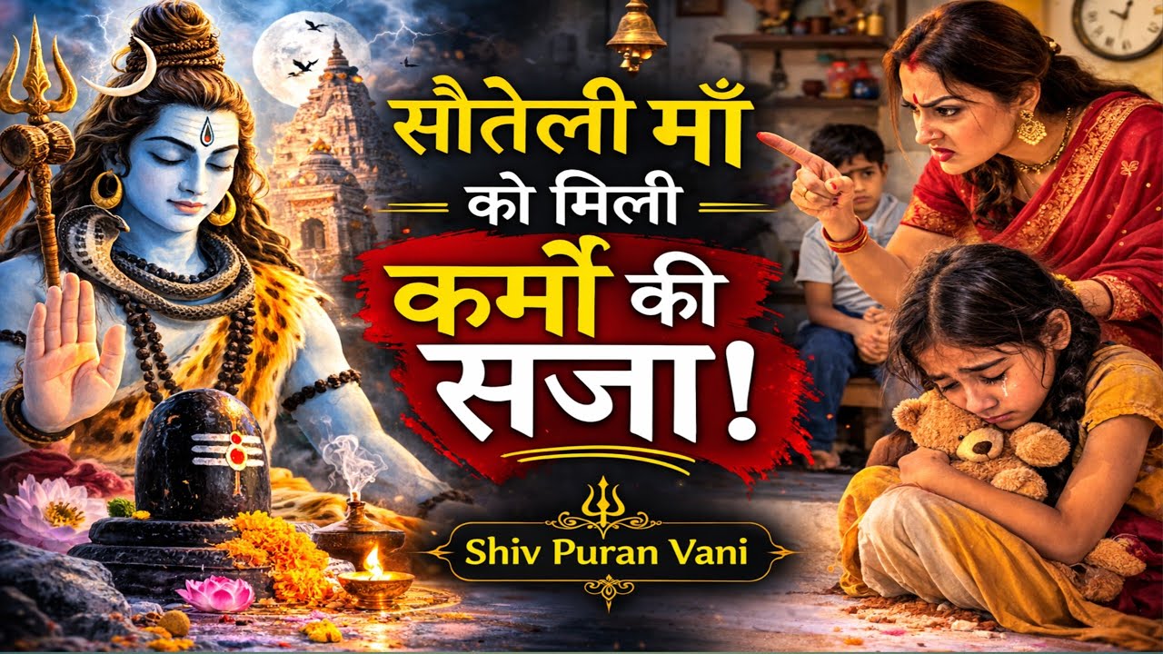 बुरे कर्मों की सजा कब मिलती है? _एक सौतेली मां की कहानी। Sauteli maa The Karma story