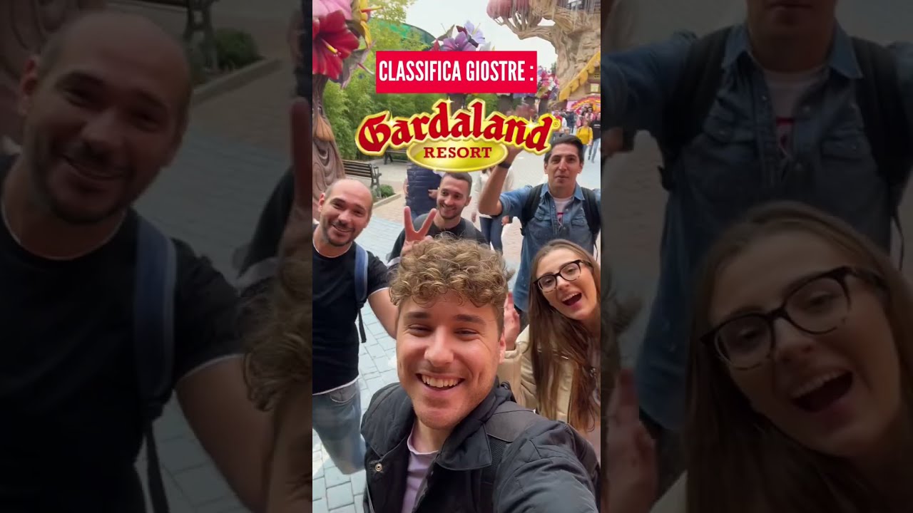 CLASSIFICA ATTRAZIONI GARDALAND 🎢
