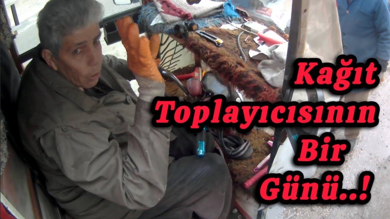 KAĞIT TOPLAYICISININ BİR GÜNÜ   