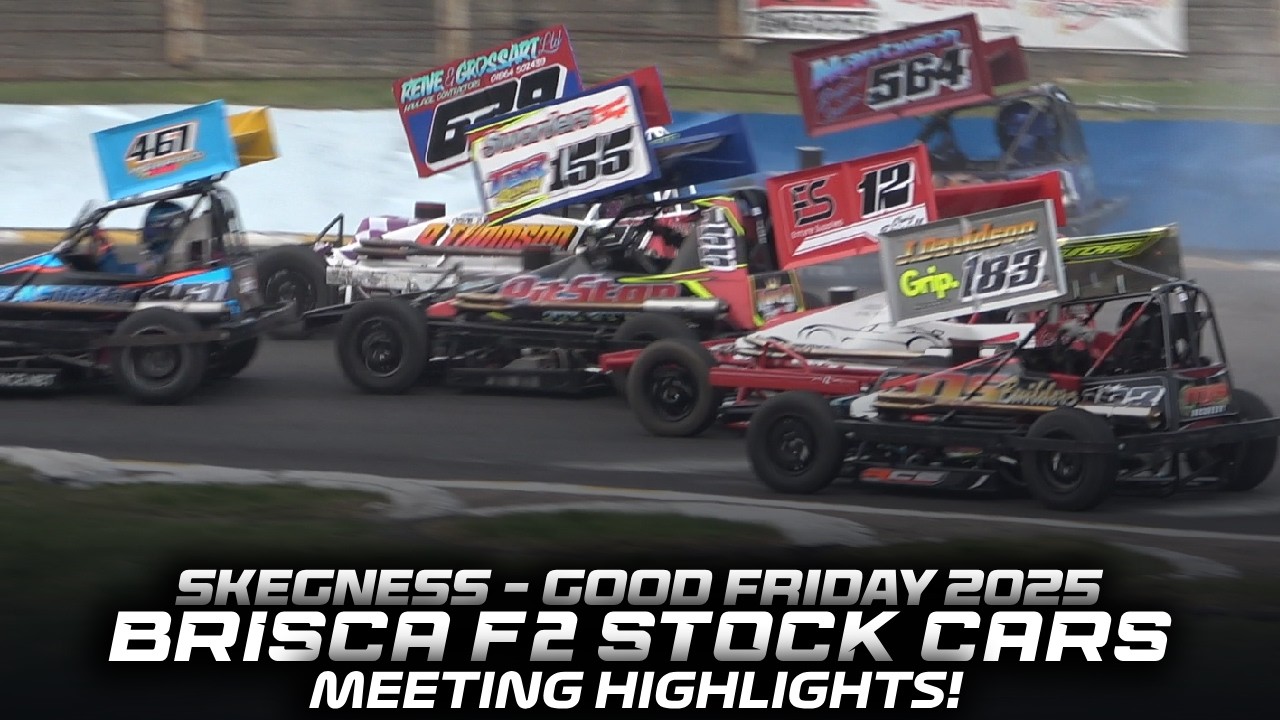 BriSCA F2 Stock Cars - Good Friday Highlights (Skegness - 18/4/25)