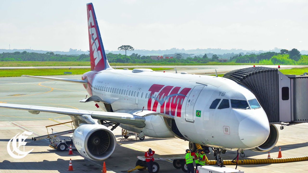 TRIP REPORT | LATAM Brasil | A319-112| Santos Dumont - Curitiba Int. | Economy Light